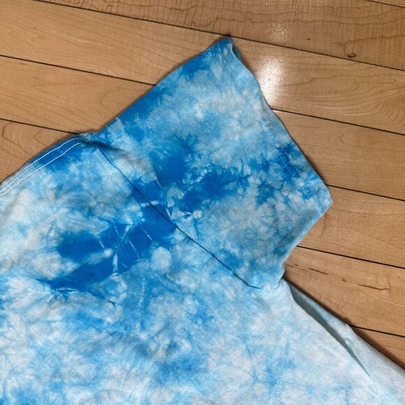 AVATAR The Last Airbender Blue Tie Dye T Shirt Tee Size Medium - Picture 2 of 7